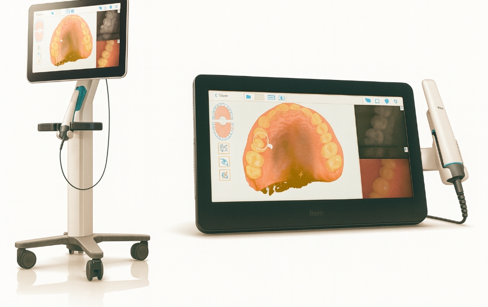 ▼iTero Luminaによるスキャンで早期発見